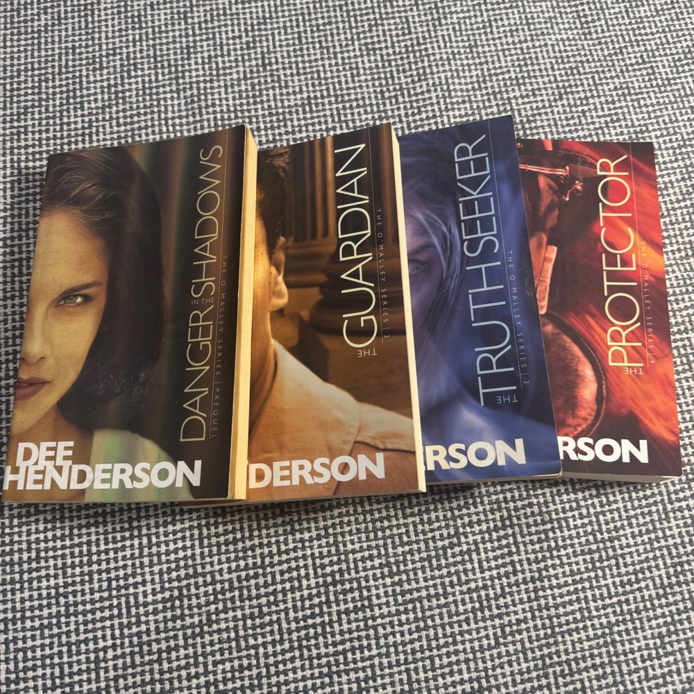 Dee HendersonThe O'Malley Series Book Lot Prequel 2 3 4 Christian Suspense Books